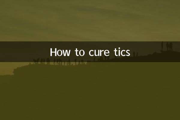 Wie man Tics heilt