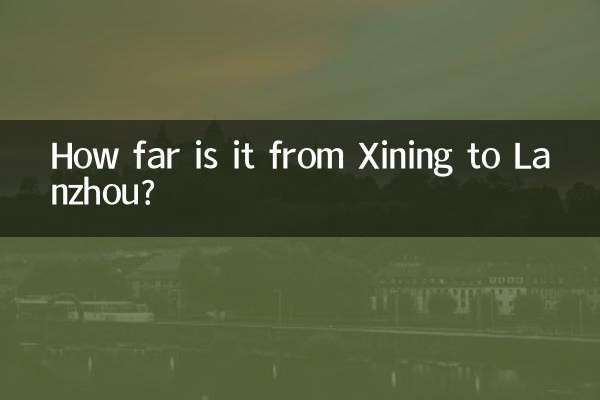 How far is it from Xining to Lanzhou?
