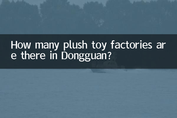 ডংগুয়ানে কয়টি প্লাশ খেলনা কারখানা আছে?