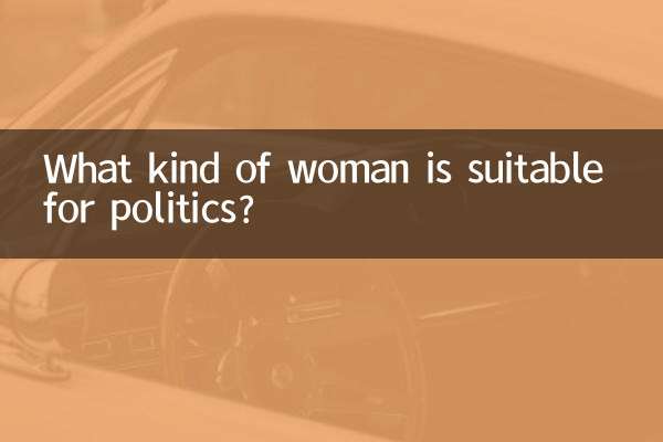 Welche Frau eignet sich für die Politik?