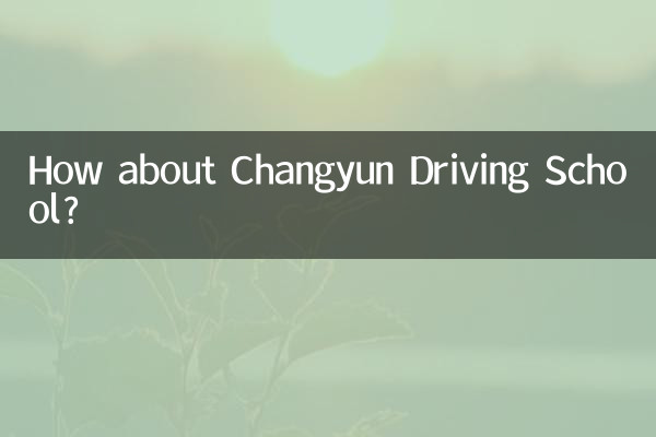 Che ne dici della scuola guida di Changyun?