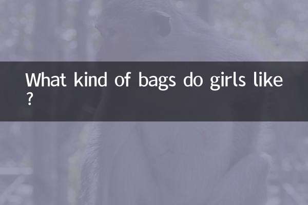 女孩喜欢什么包