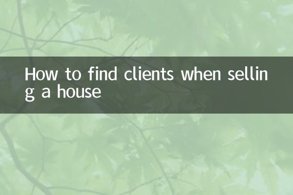 Come trovare clienti quando si vende una casa