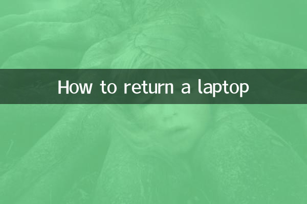 So geben Sie einen Laptop zurück
