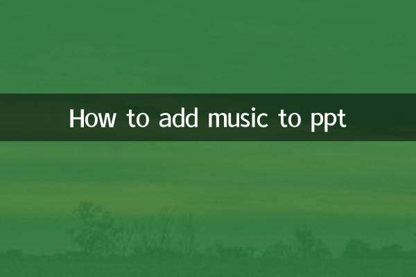Come aggiungere musica a ppt