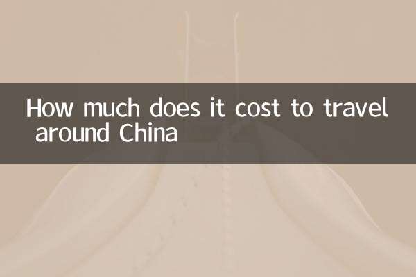 중국을 여행하는 데 드는 비용은 얼마입니까?