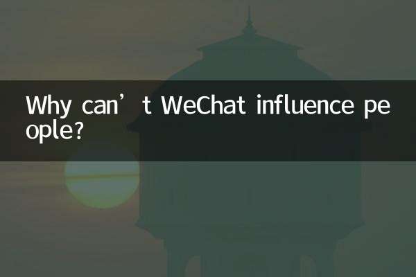 Por que o WeChat não consegue influenciar as pessoas?
