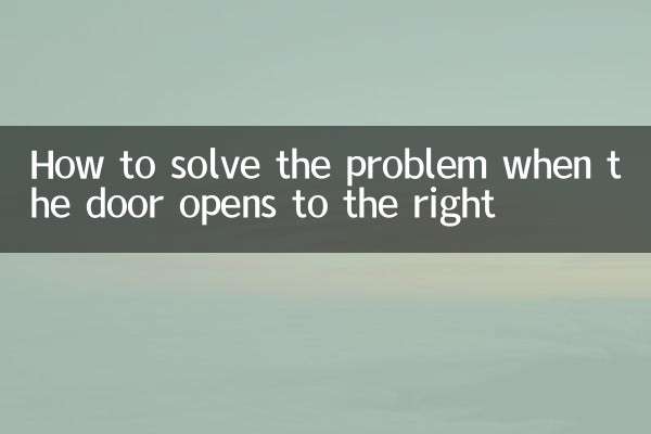 大门右开怎么化解