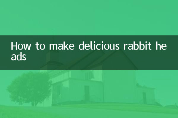 How to make delicious rabbit heads