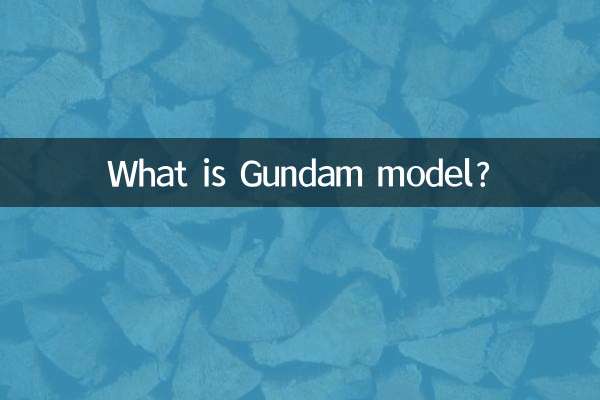 What is Gundam model?