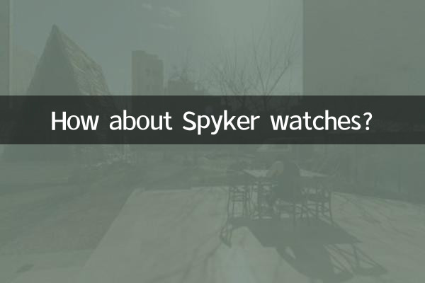 स्पाइकर घड़ियों के बारे में आपका क्या ख़याल है?