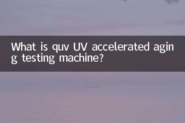 ¿Qué es la máquina de prueba de envejecimiento acelerado UV quv?