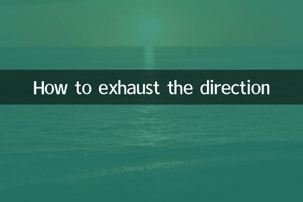 Come esaurire la direzione