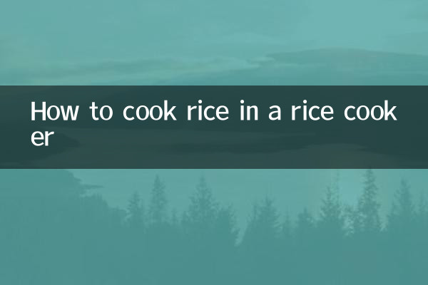 كيفية طبخ الأرز في طنجرة الأرز