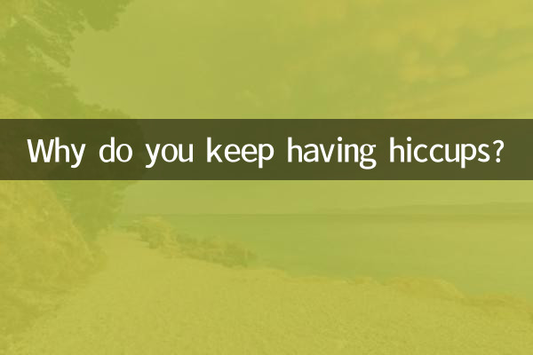 Por que você continua tendo soluços?