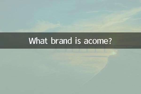 Quelle marque est venue ?