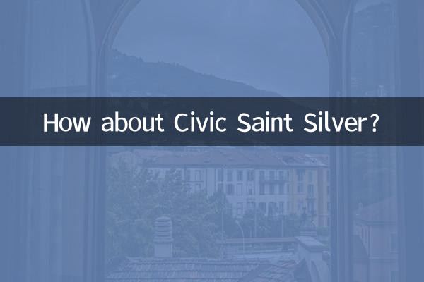 Et Civic Saint Silver ?