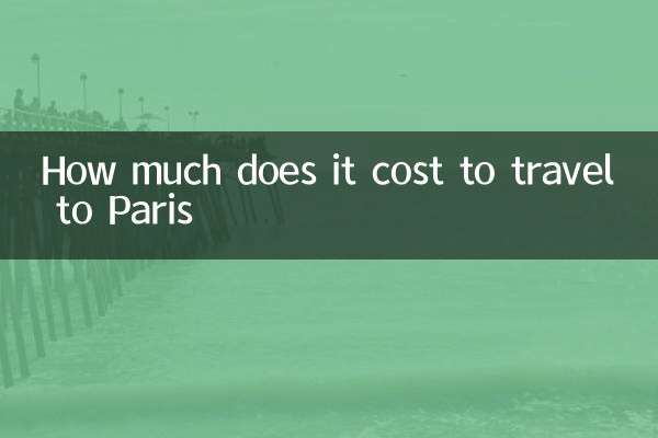 প্যারিস ভ্রমণের জন্য কত খরচ হয়