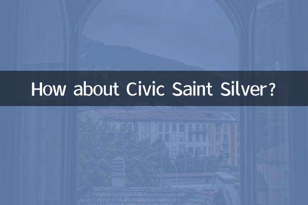 Et Civic Saint Silver ?