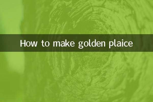 Come preparare la platessa dorata