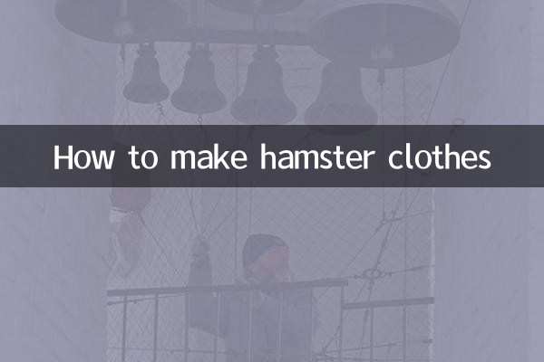 Como fazer roupas para hamster