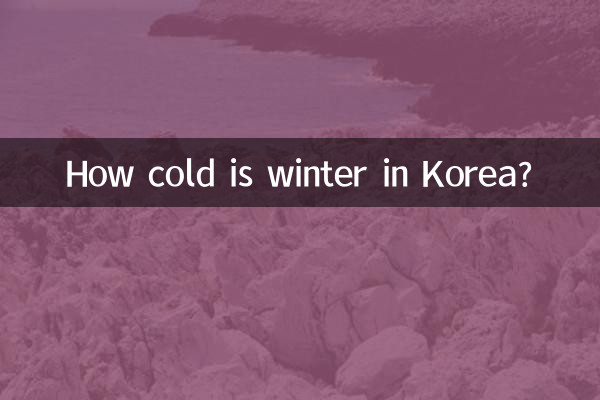 কোরিয়ায় শীত কতটা ঠান্ডা?