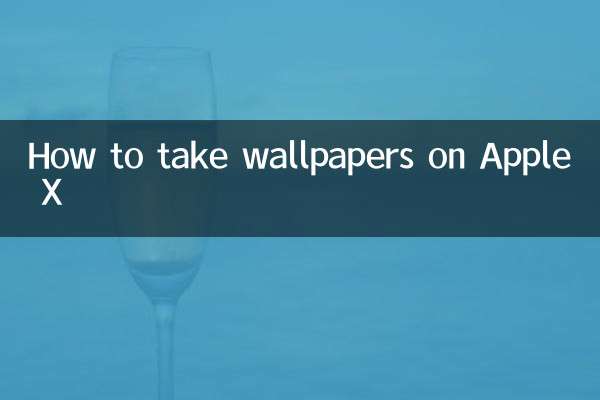 So erstellen Sie Hintergrundbilder auf Apple X