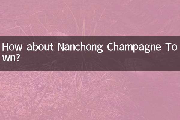 نانچونگ شیمپین شہر کے بارے میں کیا خیال ہے؟