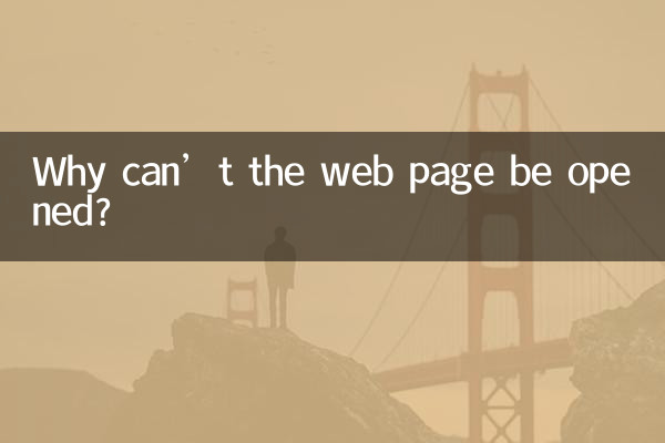 網頁怎麼打不開了
