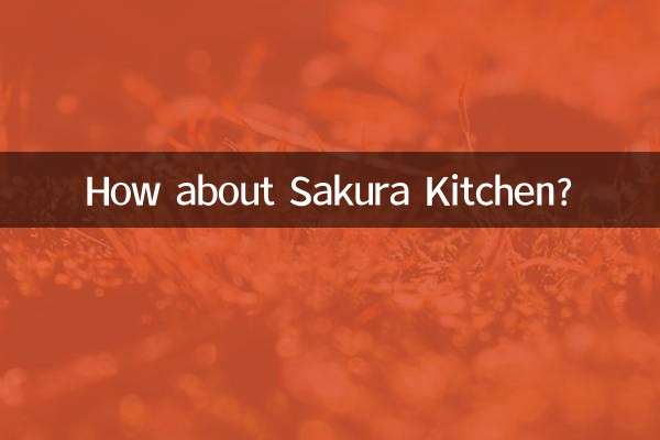 Che ne dici di Sakura Kitchen?