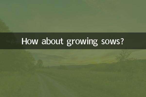 ¿Qué tal las cerdas en crecimiento?