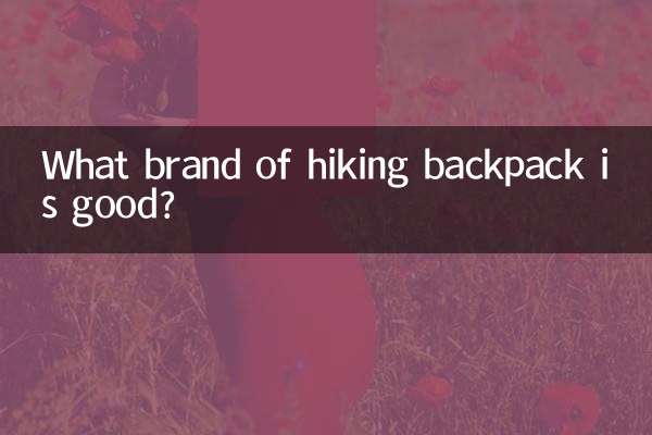 ¿Qué marca de mochila de senderismo es buena?