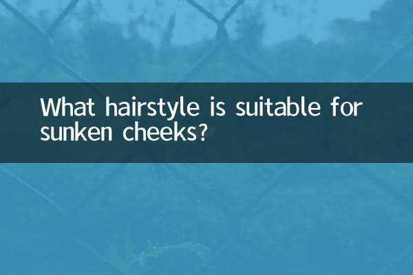 ¿Qué peinado es adecuado para las mejillas hundidas?