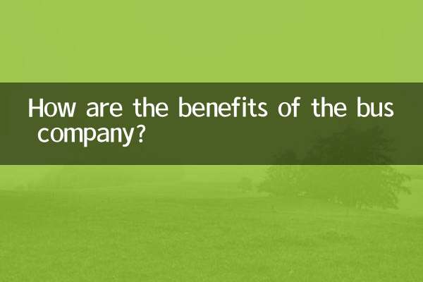 How are the benefits of the bus company?