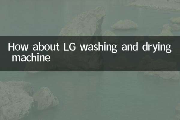 Wie wäre es mit einer Waschmaschine und einem Trockner von LG?