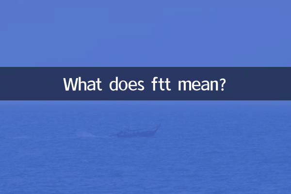 ftt是什么意思