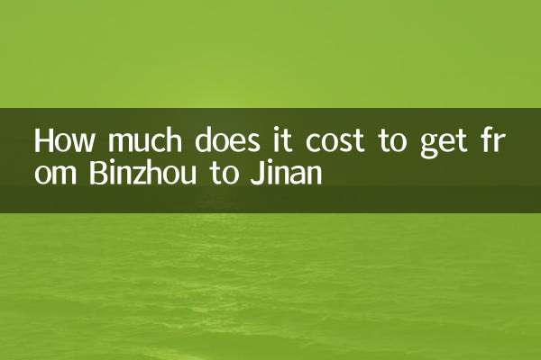 هزینه رفتن از بینژو به جینان چقدر است؟