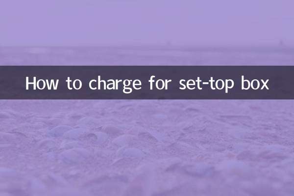 Come caricare il set-top box