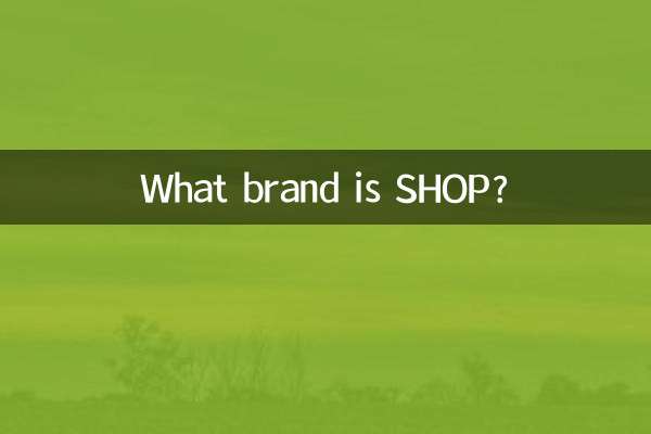 ¿Qué marca es TIENDA?