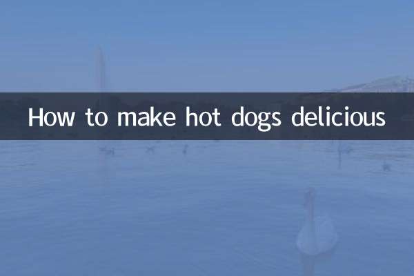 How to make hot dogs delicious
