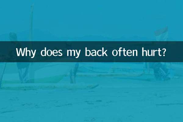 後背經常疼是怎麼回事