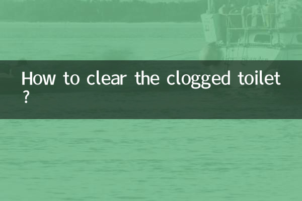 কিভাবে আটকে থাকা টয়লেট পরিষ্কার করবেন?