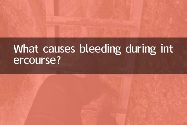 Quelles sont les causes des saignements pendant les rapports sexuels ?