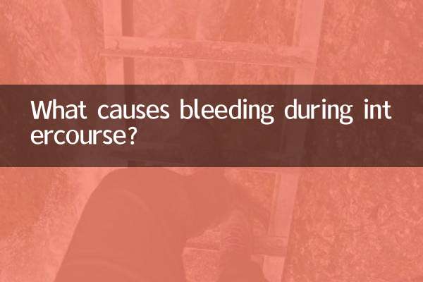 房事出血是什么原因