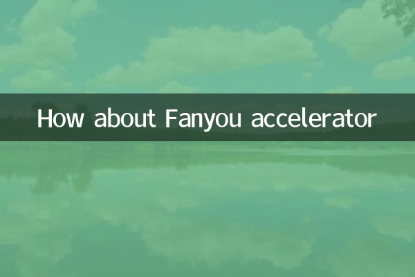 How about Fanyou accelerator