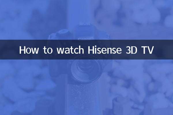 Cómo ver Hisense 3d TV