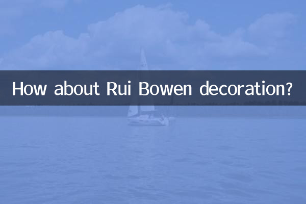How about Rui Bowen decoration?
