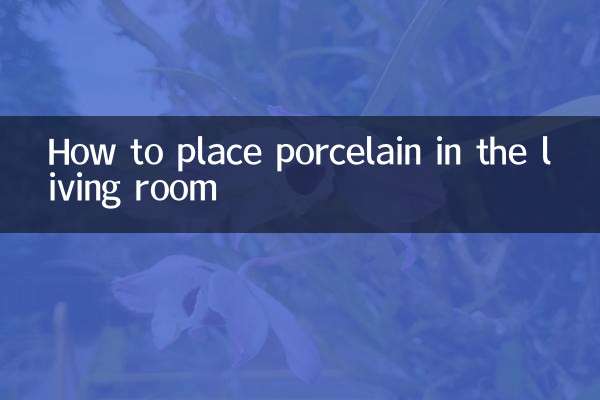 客廳怎麼擺放瓷器