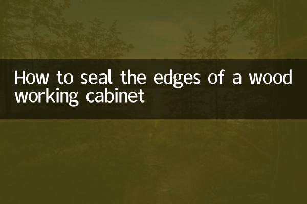 কিভাবে একটি কাঠের কাজ মন্ত্রিসভা প্রান্ত সীল