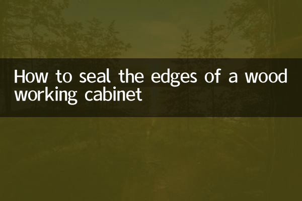 কিভাবে একটি কাঠের কাজ মন্ত্রিসভা প্রান্ত সীল